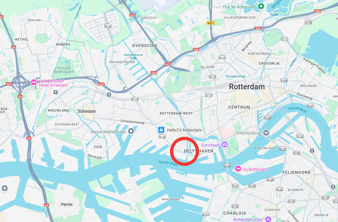 Voorhaven Rotterdam
